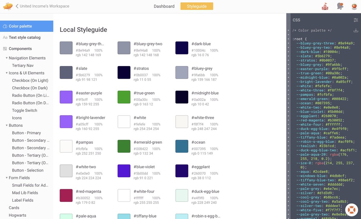 dwolfand's tweet image. Making the hand off from design to dev that much easier with @zeplin #zeplinStyleguides