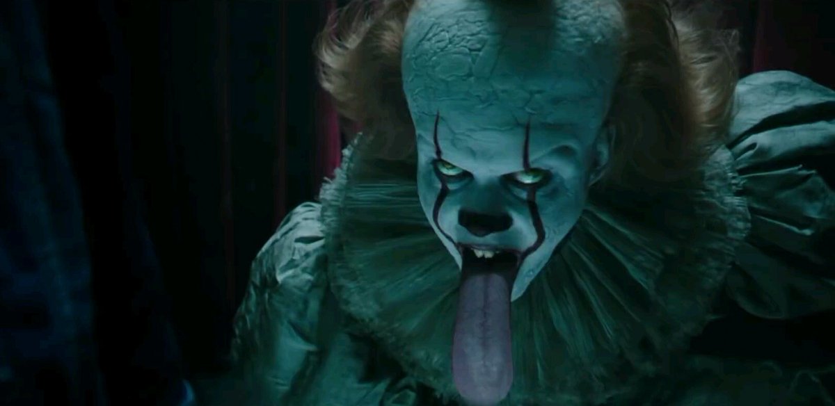 Chenxbradf0rd's tweet photo. Pennywise in #ITChapter2 will be more savage &amp; terrifying than in the first movie that's for sure &amp; I so cant wait to see what havoc he will put our "Loser" in before he is send to his demise 🤡🎈
#ITMovie https://t.co/xjTyfWa3Ac