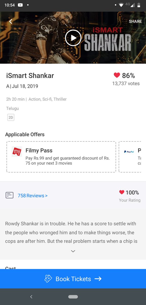@purijagan @Charmmeofficial @PuriConnects @RGVzoomin a Big F to all the critics who gave rating less-than 3 or 2 to #iSmartShankar.hear the public voice & witness the puri,@ramsayz #ManiSharma mass in theatres. #blockbuster #puriIsBack #jaganfied throughout the movie