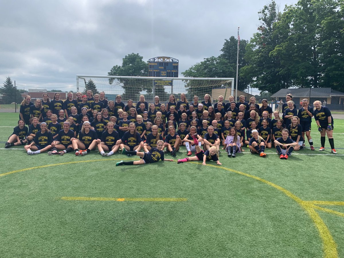 Ranger Girls Soccer Camp‼️⚽️👍.  Great Week: Fun, soccer, friends, and more fun!