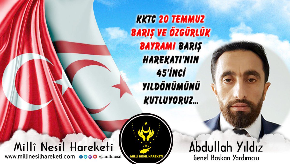 MilliNesil's tweet photo. TÜRKİYE KKTC El Ele...

Dün Olduğu Gibi Bugün'de Yarın'da İlelebet Biriz Beraberiz...
#Millinesilhareketi
#KKTCMillinesilhareketi https://t.co/DLRZ7fLbfw