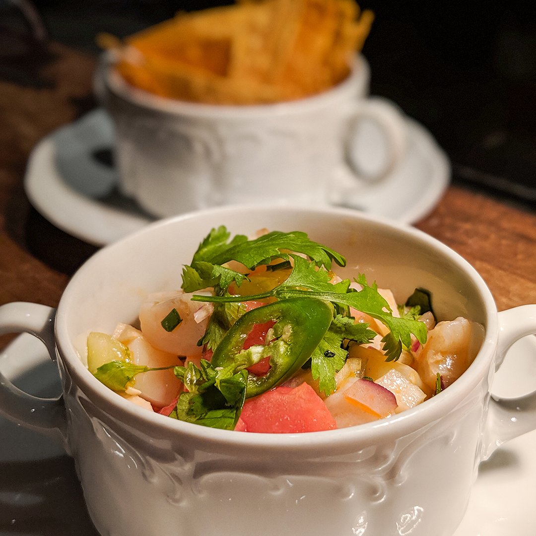 Bar Vasquez is for snacking. Chef Catalàn has added so many beautiful and exciting treats perfect for noshing at the bar or lounging with a cocktail. Try our classic Argentine empanadas, local peaches wrapped in proscuitto, steak pinxtos &amp; scallop-watermelon ceviche. #nomnomnom
