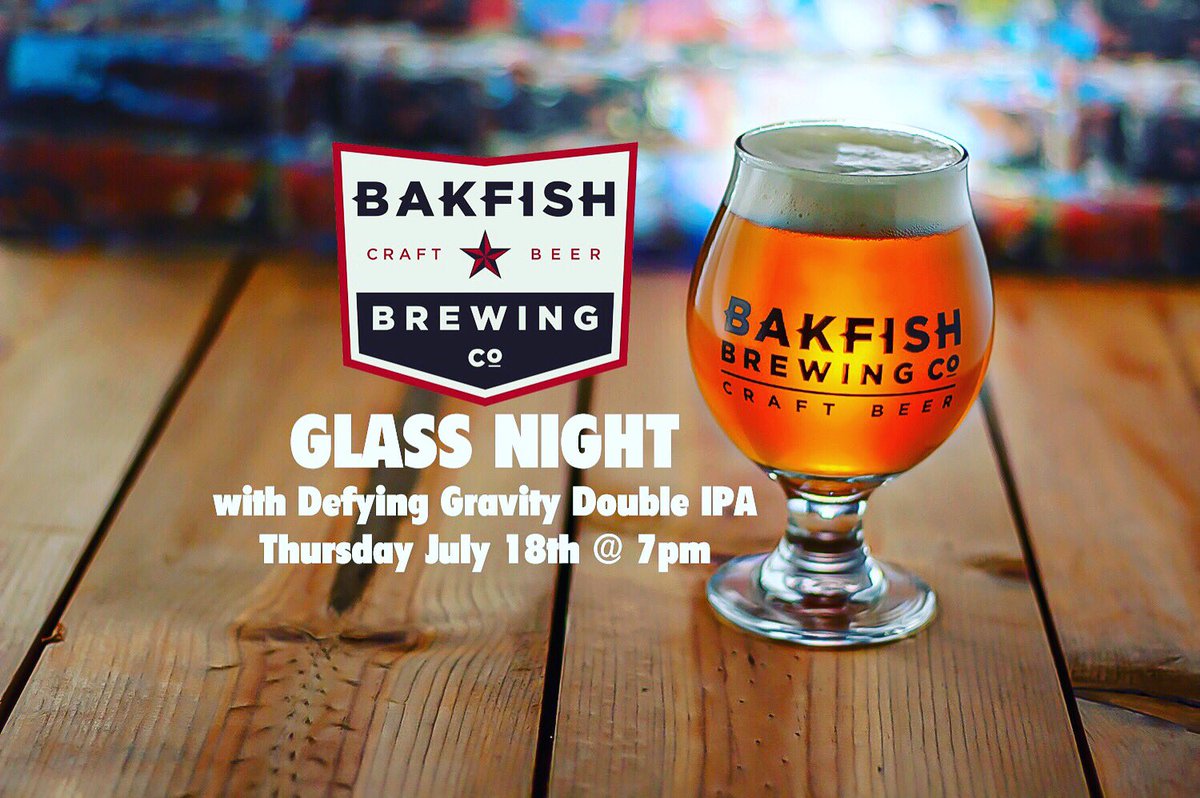 Big Hops Bitters (@bighopsbitters) on Twitter photo Come check out this brewery from Pearland TX - <a href="/bakfishbrewing/">BAKFISH Brewing</a>
Buy the beer, get the matching snifter 🍻 #craftbeersa #CraftBeer #supportlocal Come check out this brewery from Pearland TX - <a href="/bakfishbrewing/">BAKFISH Brewing</a>
Buy the beer, get the matching snifter 🍻 #craftbeersa #CraftBeer #supportlocal