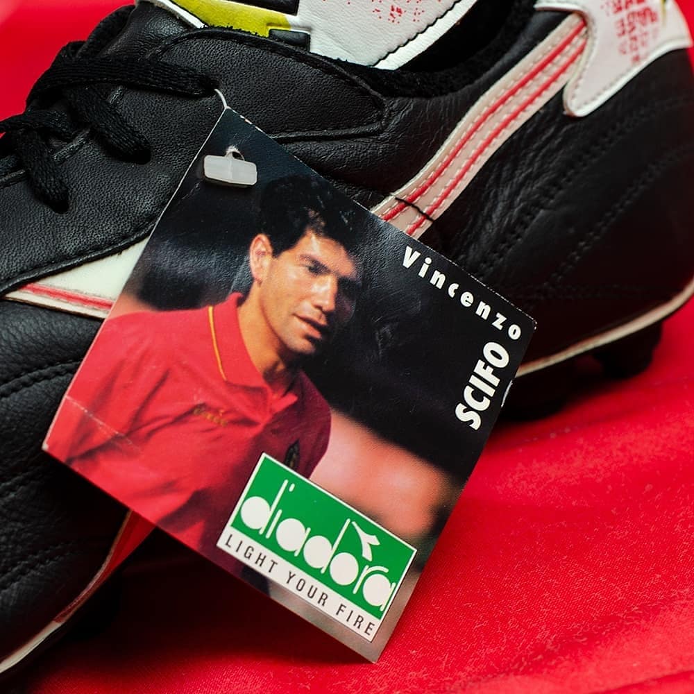 CFSBoots's tweet photo. Classic Boots: Diadora Scifo, 1993 https://t.co/dZsWY87FX2