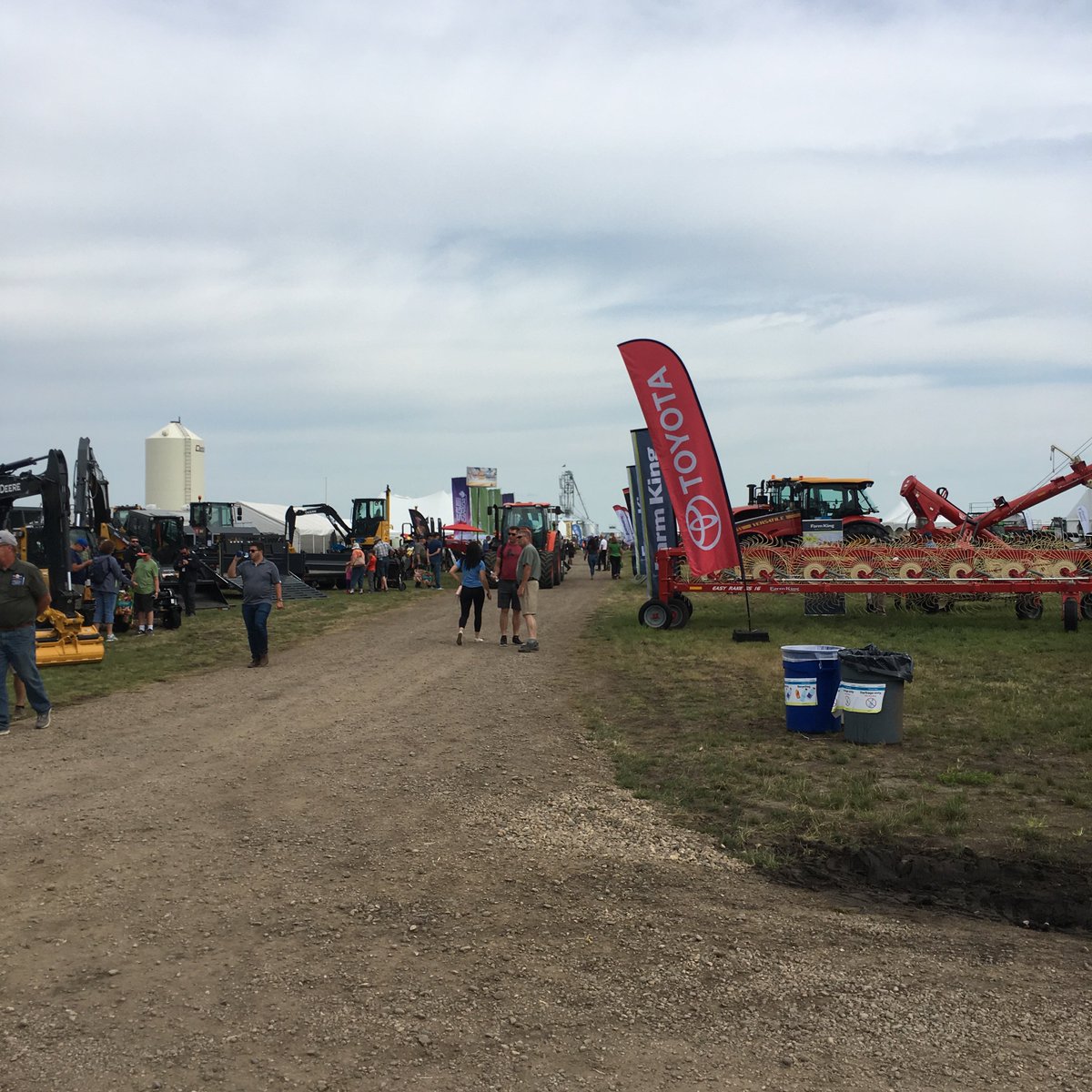 GordonStefanuk's tweet photo. Last day for Ag in Motion near Borden Sask.  I was just there and it was a great event.  Great information, equipment, innovation and people. https://t.co/uNrV6Hvtn9