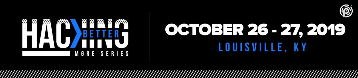 justpruvit's tweet photo. Less than 100 days out from Hacking Better. Will we see YOU there? Get tickets while you still can. #JustPruvit
🎟️ https://t.co/l3ZHnDxM7w https://t.co/cYO1gQ9LsU
