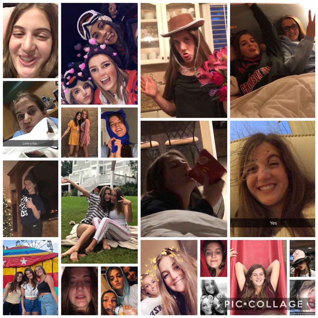 happy happy birthday to the funniest girl around. i love you so much and hope your day is filled with lots of mcdonald’s and giggles. i’m so thankful for all of our memories since elementary school❤️ have the best day ever and we will celebrate when i get home! 🥳🌈🍒🤩