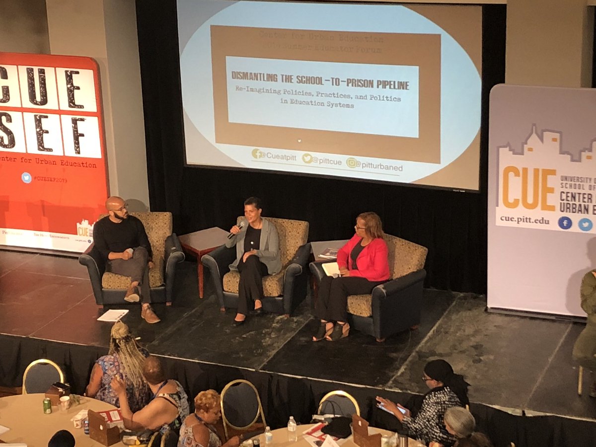 “Rather than inflicting more violence on a child who has suffered, shouldn’t we be looking to reduce harm, and to focus on #transforming, #healing, and #restoring?” - Michelle Alexander #CUESEF2019