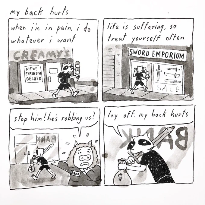 do whatever feels good when things feel bad 