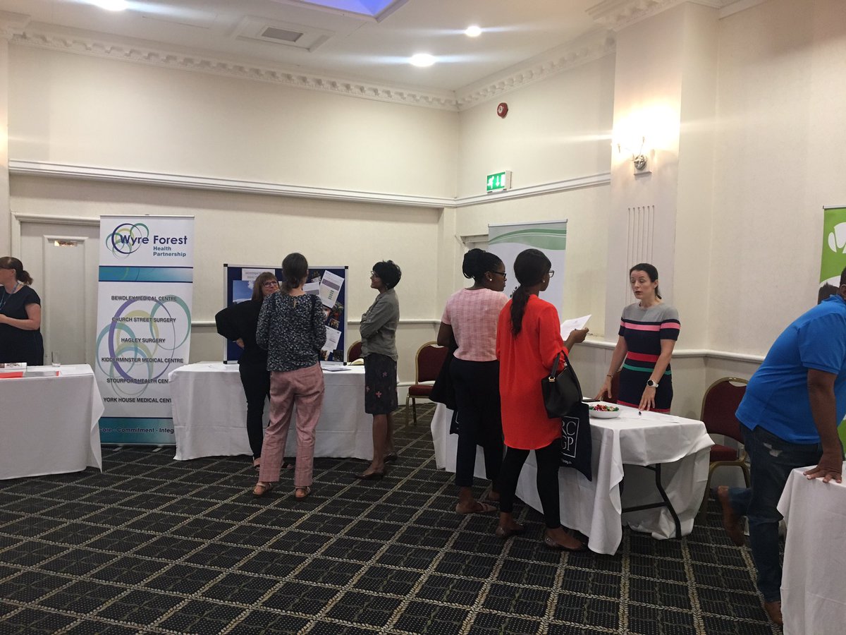 There’s a real buzz in the room tonight at the <a href="/TheBMA/">The BMA</a> and <a href="/MidRCGP/">Midland Faculty RCGP</a> GP recruitment evening!  Very pleased to provide this matchmaking opportunity for our local GPs and practices 👍 <a href="/BMAJane/">Jane Byrne</a> <a href="/BMANatalieF/">Natalie Fitzpatrick</a>