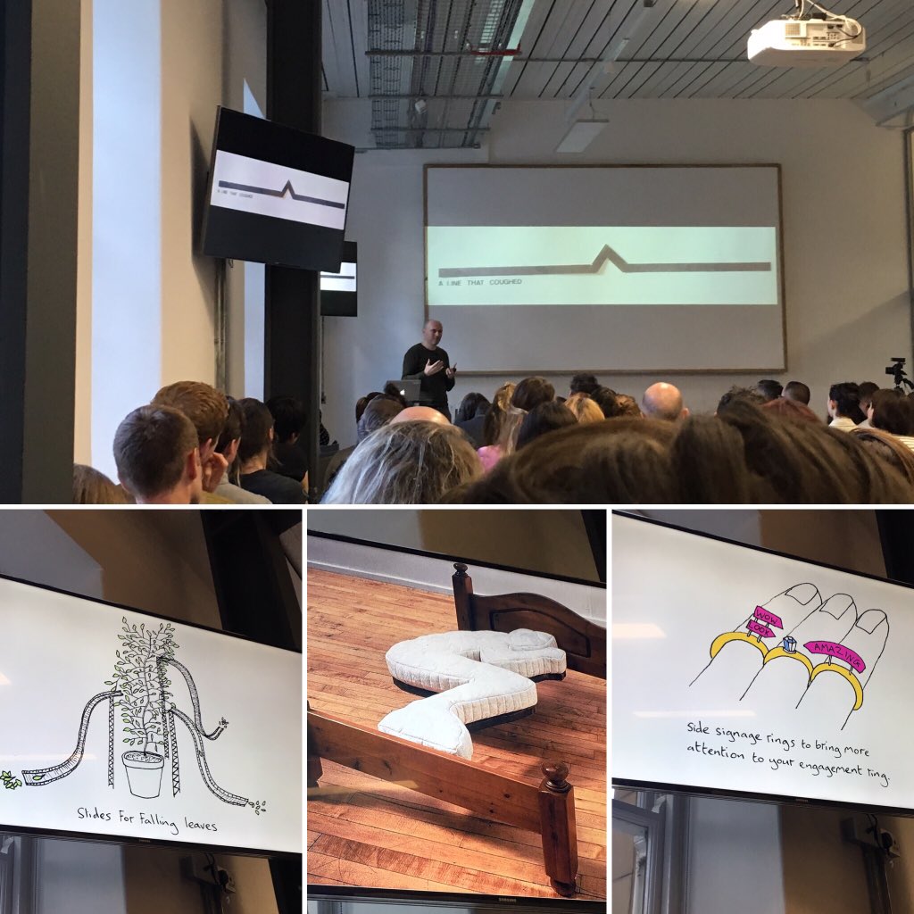 suchprettyeyes's tweet photo. What does that mean? Inventive play with line. Drawings that imagine unexpected interventions. And, after studying @eca_edinburgh, starting to make those ideas... #cesummerparty #creativeinformatics https://t.co/AMTBFtydYR