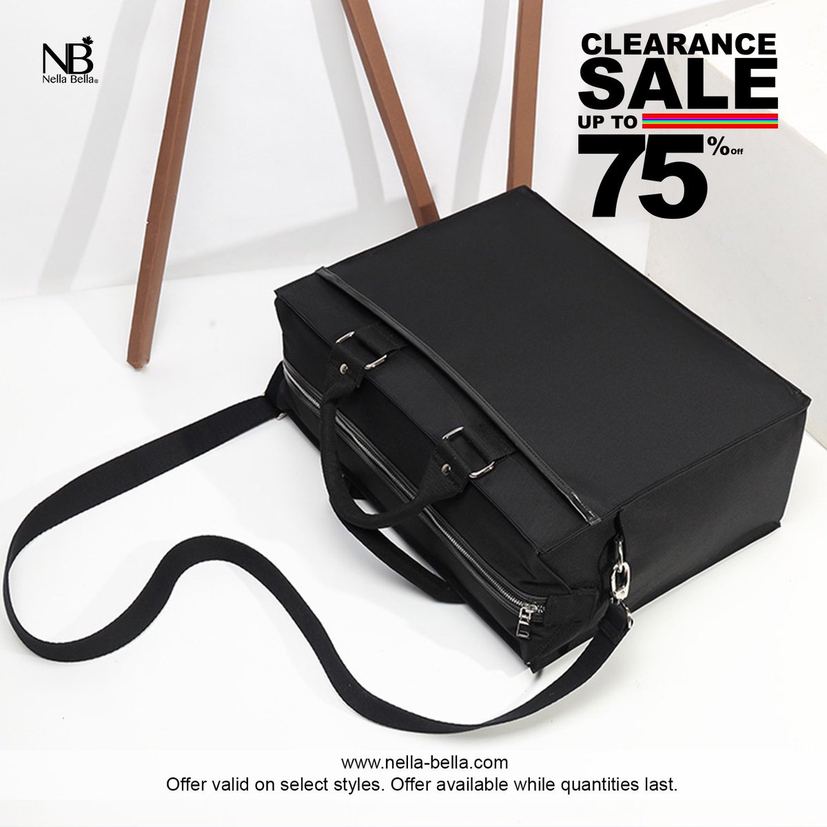 Are you planning to get away this weekend? ✈️ We have the perfect duffle/weekender bag just for you,🤗 Meet the NB Buddy bag.  On sale NOW! 
Our NB Clearance Summer Sale continues. Save up to 75% off* on almost all of our NU NYLON collection and more! #sale #vegan #veganhandbags