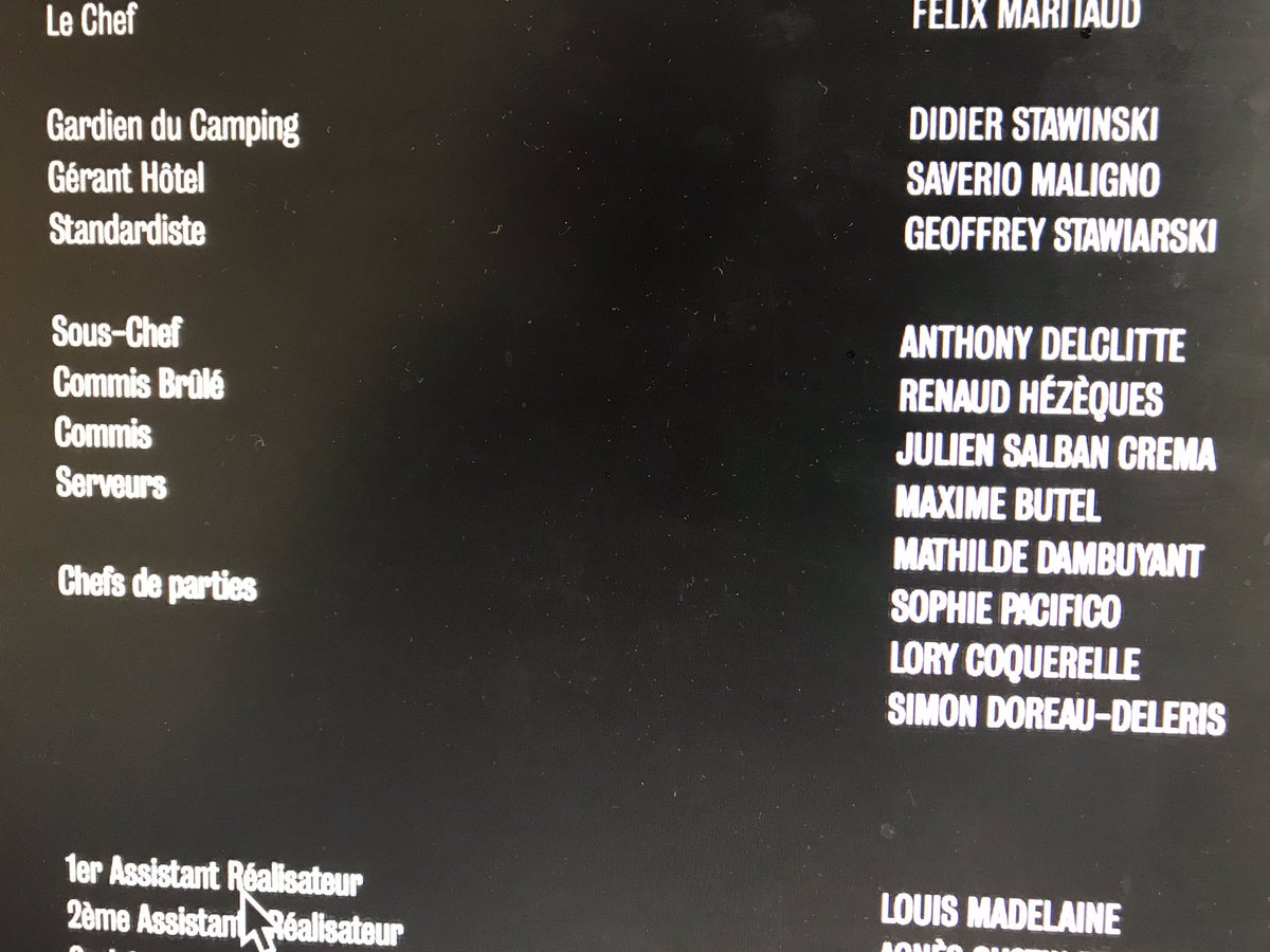 Un générique de plus !