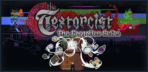 The_Textorcist's tweet image. Dear fellow Textorcists, our Stream of the incoming content update "The Textorcist: The Forgotten Relics" in now LIVE: store.steampowered.com/app/940680/The… Join us kicking some demon asses!