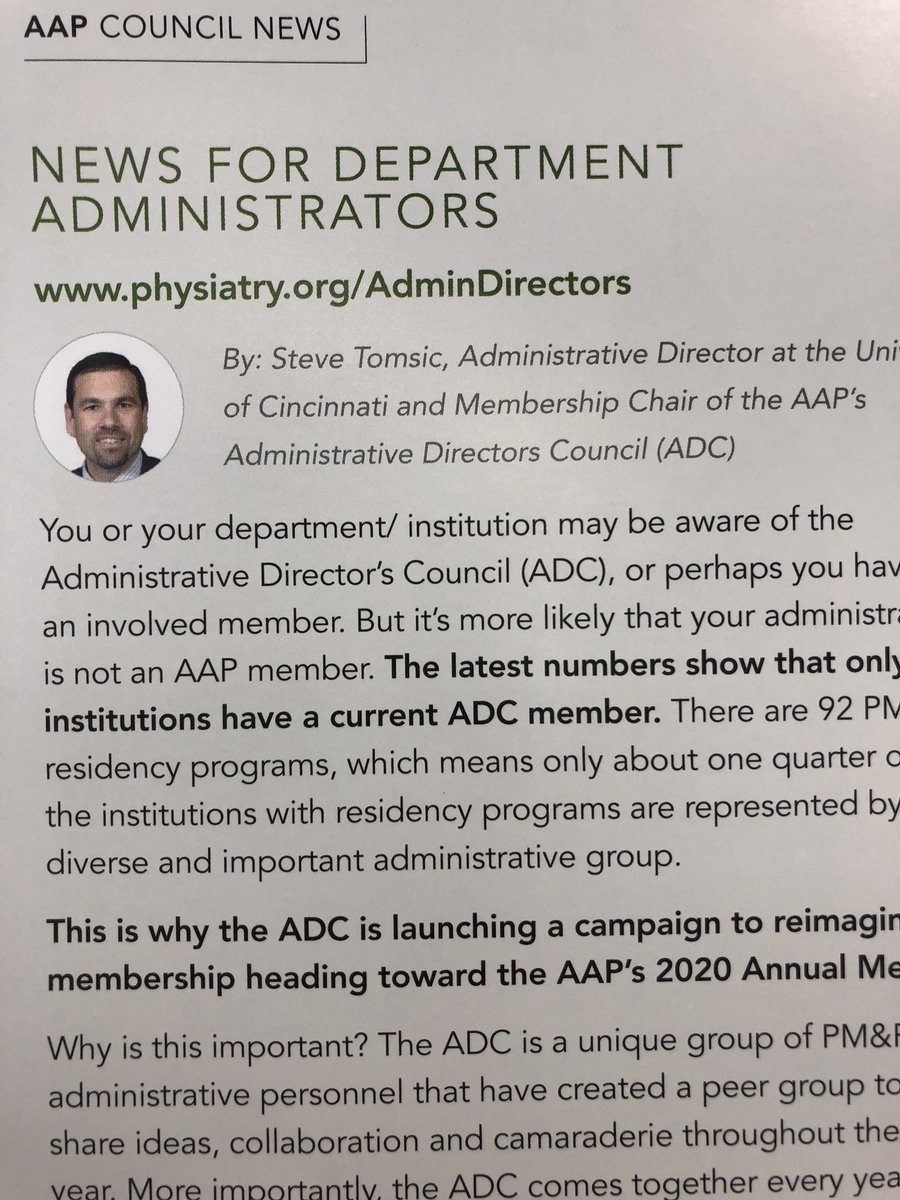 LSDuplechanMD's tweet photo. Check out our #UCPMR AD Steve Tomsic in the summer edition of Physiatry Forward, AAP’s Member magazine#physiatry#ucneurorehab#aapphysiatrists https://t.co/mpP1PJ3KOS