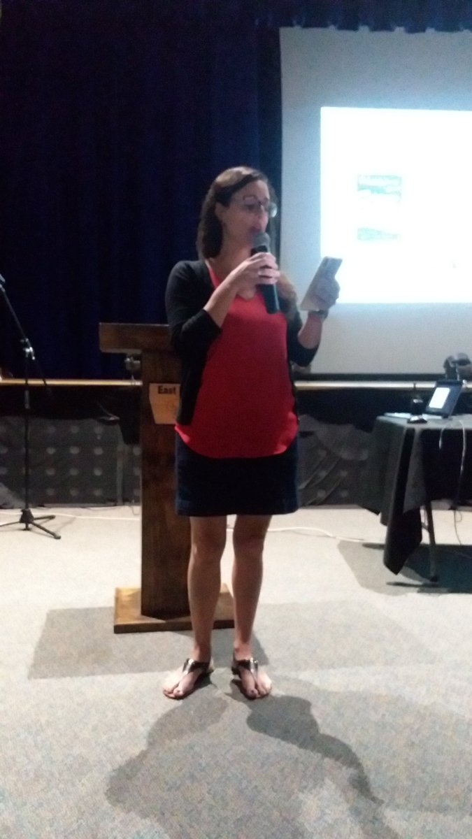 tomlittogether's tweet image. @AimeeCarr_Matos sharing her reflection about herself. #parsum19 @Paramus_Schools #ParamusLearning @EastBrookMS  #celebration