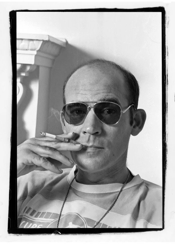 \"When the going gets weird, the weird turn pro.\" Happy Birthday to Hunter S. Thompson! 