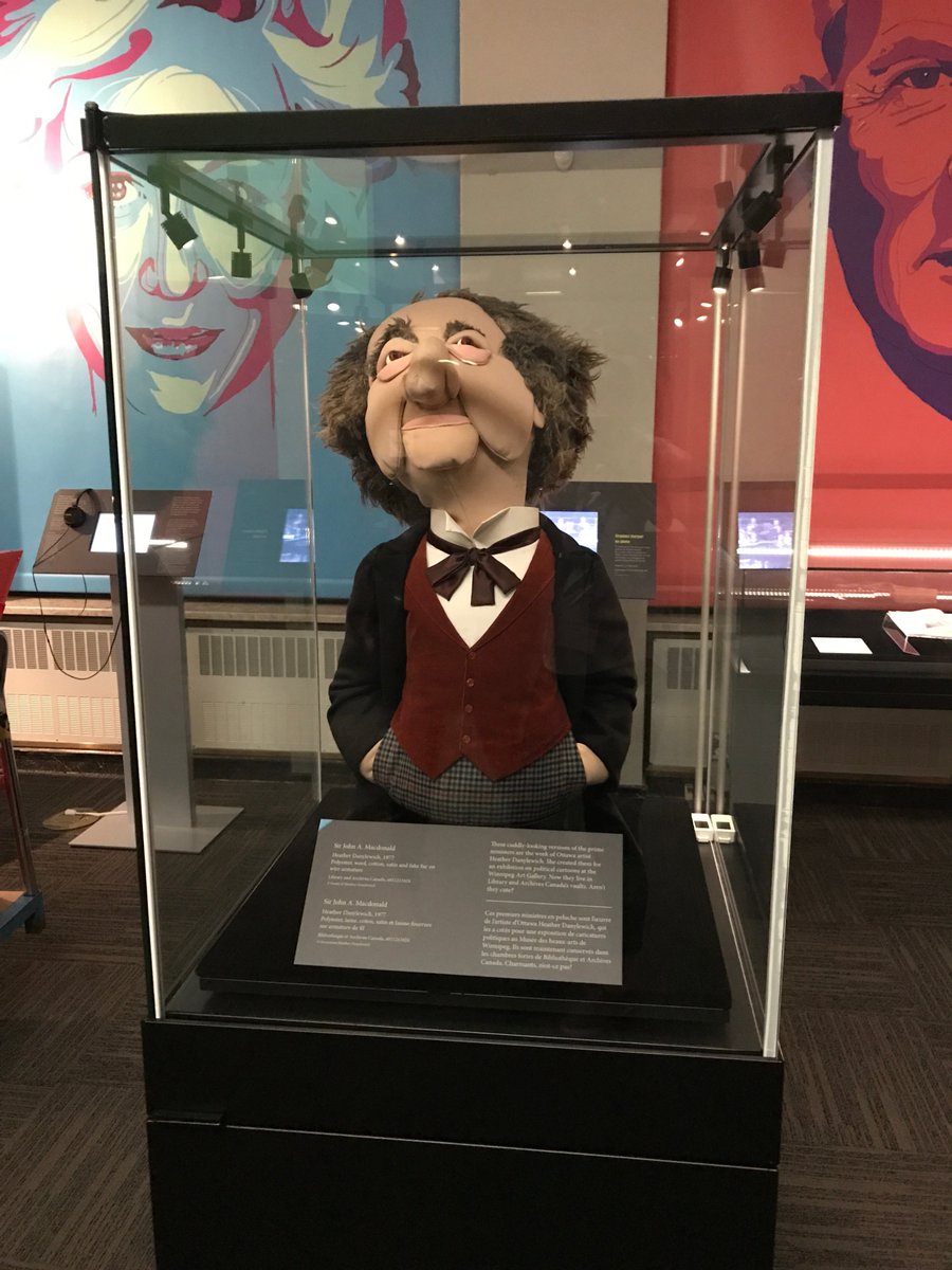 LibraryArchives's tweet photo. These two soft sculptures are returning to the vaults for maximum preservation after being shown for a few months in our #PMArts exhibition at 395 Wellington Street in #Ottawa. https://t.co/tGGqenCEIQ https://t.co/VNSJg5Sz8j