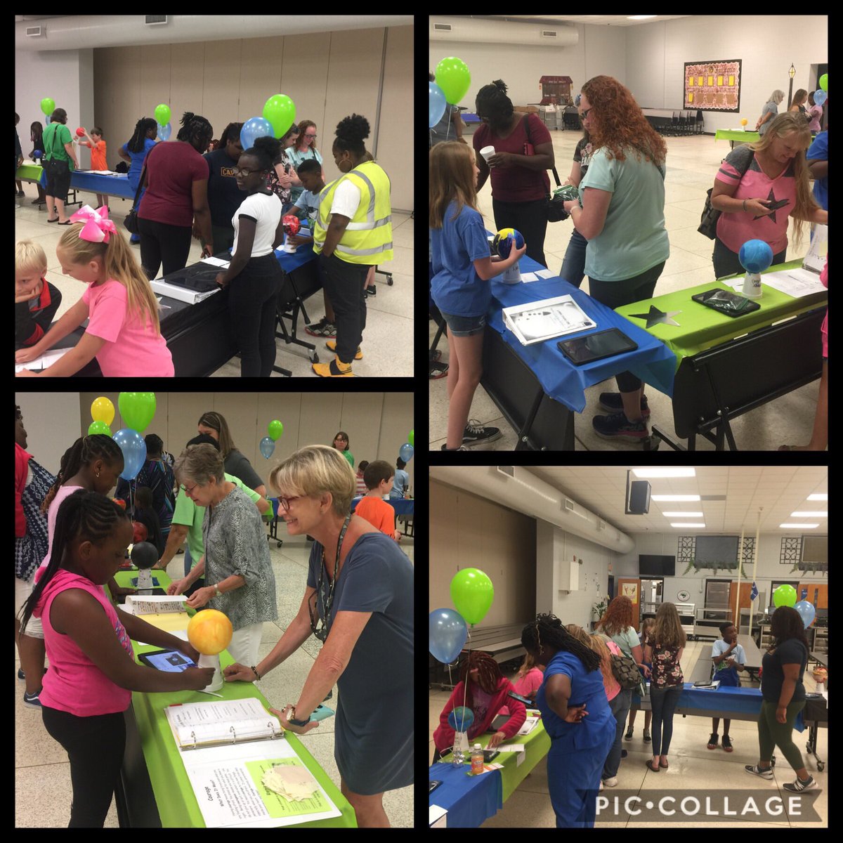 Whitney_BCSD's tweet photo. Our students were stars at their Student Showcase today!!  They squeezed in a little quality reading time during the final book fair with our wonderful volunteers as well!  #BCSDBlastsOffIntoReading
#BCSDRocketReaders
#R2S
#SRC
@Lingj6 https://t.co/KvCjR3HAhi
