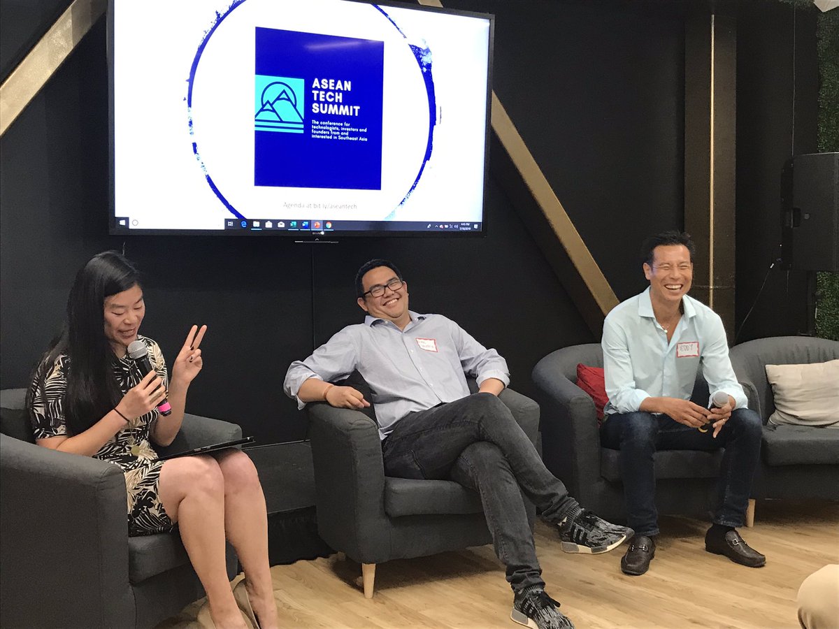 GlobalChamSFO's tweet photo. Kickoff #ASEAN Tech Summit #aseantechsummit with Rita Chang, CMO, Alter Global; Eddy Chan, Intudo Ventures; Earl Valencia, Venture Advisor to Start-ups and the Philippine Government; Madhu Iyer, Partner of Deep Tech SEA Ventures, Former Head of Data at Go-Jek #SanFrancisco https://t.co/JaQno8gFFM