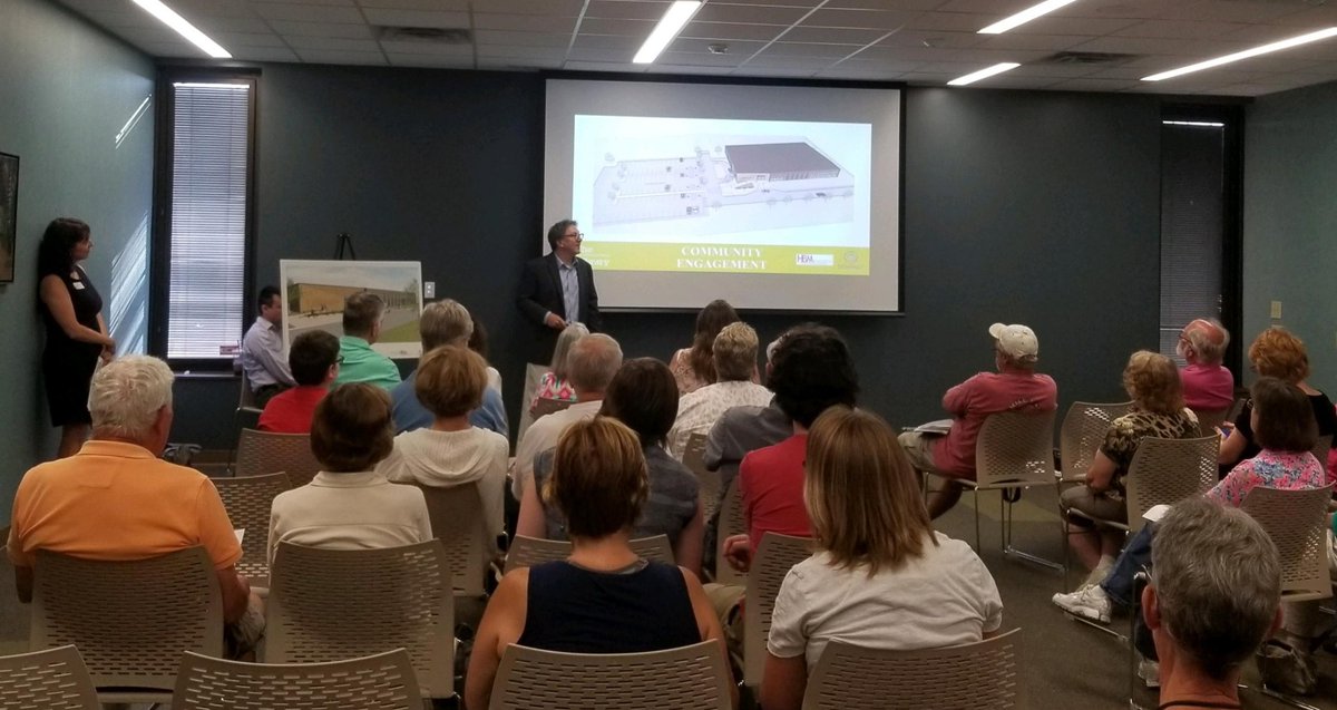 IndyMNAs's tweet photo. Community input meeting for a new library in West Perry is packed! Great comments from residents and a very informational presentation by the architects. @indylibrary #MNAMJ https://t.co/QPFVd8uzUC