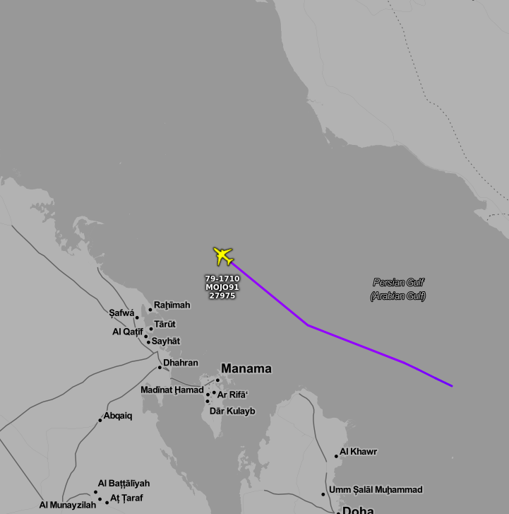 no_itsmyturn's tweet photo. #USAF Tanker over the Persian Gulf
79-1710 / #AE01DC
#MOJO91
Douglas KC-10A Extender https://t.co/M0GAQ6ykF6