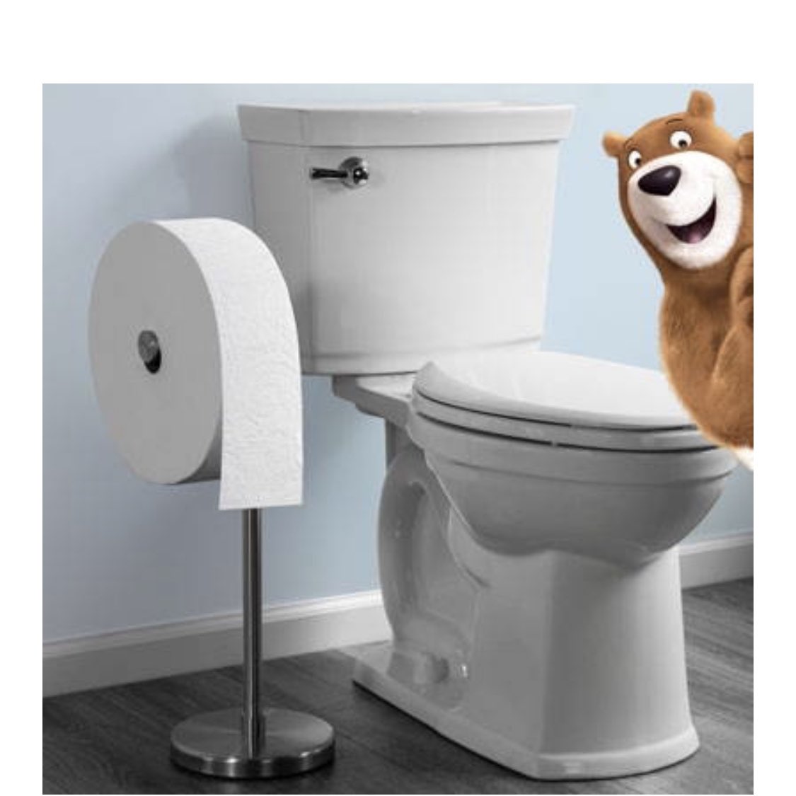 brondell's tweet photo. Not sure what’s more horrifying, this dystopian tp roll or the #CatsMovie trailer. @NRDC https://t.co/yLrczTq1Jh