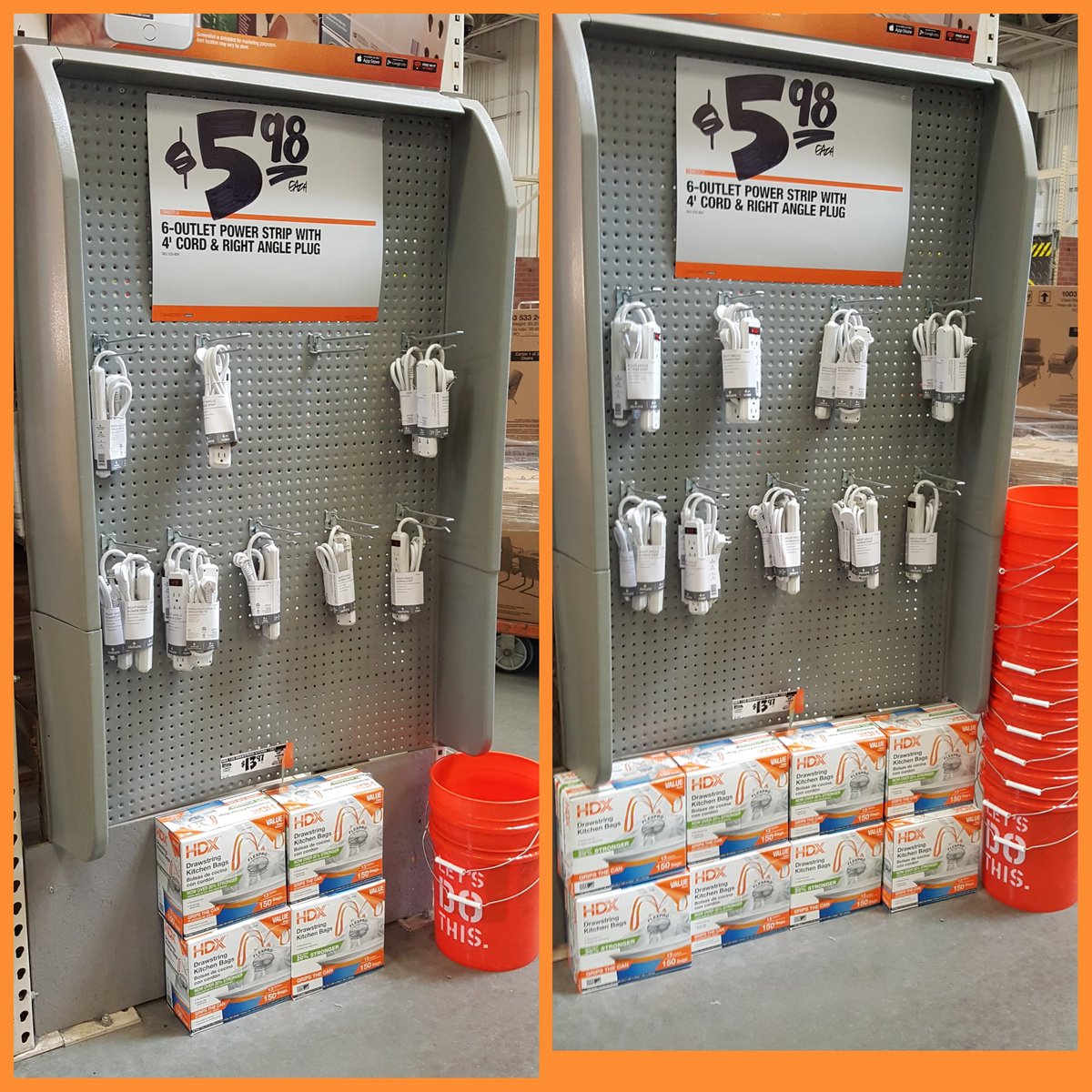 nicolegdula1304's tweet image. Helping improve our shelf availability and store standards by filling shadow boxes and packing out a pallet of Homer buckets!  💪🏼

@PattiGlotfelty #instock #shelfavailability #storestandards #teamworkmakesthedreamwork #1304HRpride @1304Roger