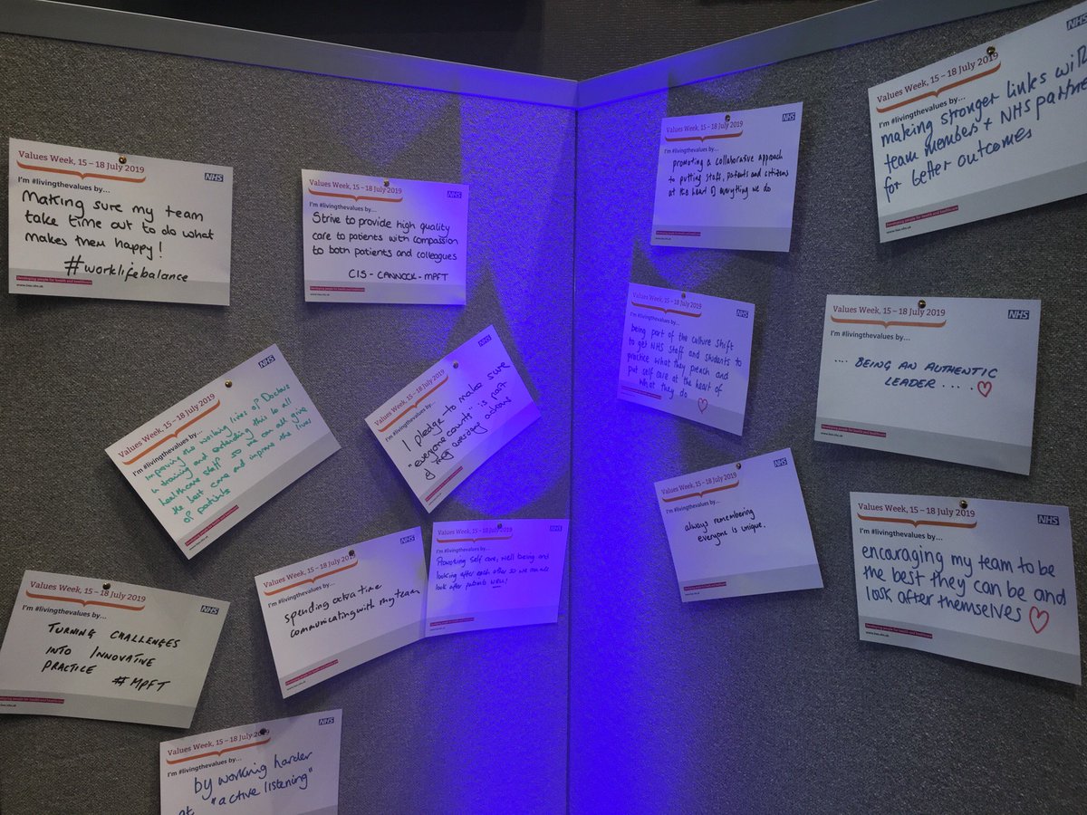 NHSE_WTE's tweet image. Thank you to all those people at our conference today who made #livingthevalues pledges to mark the end of Values Week, and all those across the country who have been doing the same this week. #OurNHSPeople