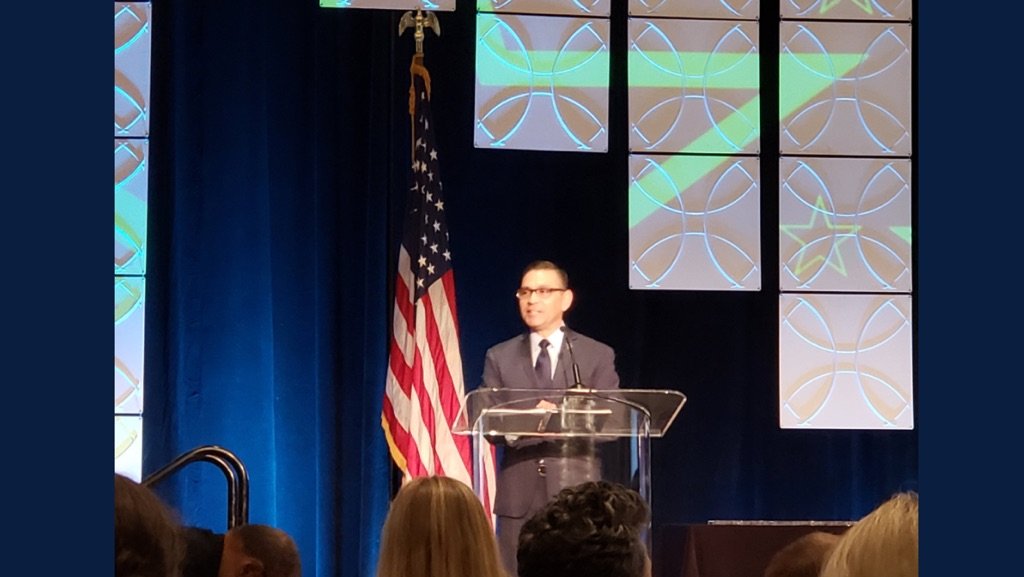 I am humbled to receive the Career &amp; Technical Association of Texas, CTE Champion Award which honors education leaders, business and industry executives, who support and champion CTE programs as a vital part of developing a prepared, adaptable and competitive workforce. #Texas