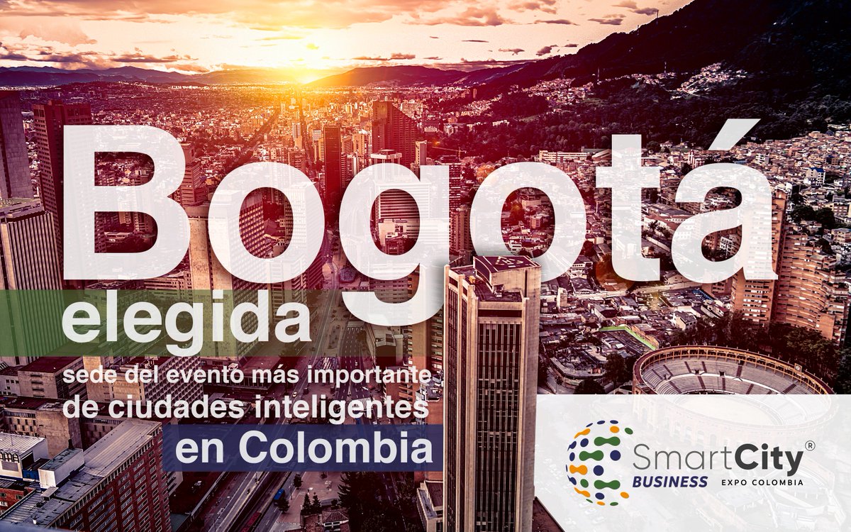 #Bogotá ha sido seleccionada como sede del evento más importante de ciudades inteligente en Latinoamérica, <a href="/SCBCOL/">Smart City Business Colombia</a>, para ver más información enter.co/especiales/emp…  #SmartCity <a href="/ENTERCO/">ENTER.CO</a>