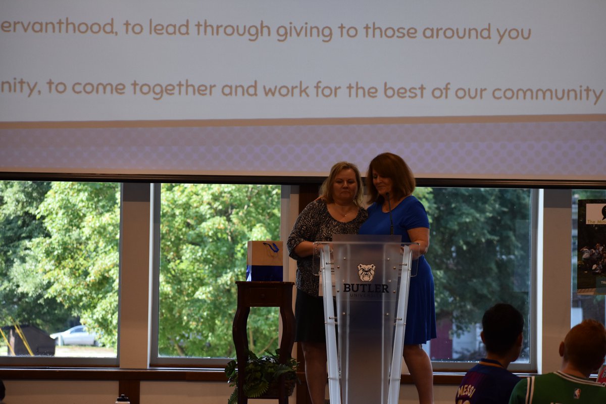 ButlerCEHD's tweet photo. Thanks @butleru VP of HR Anila Din for speaking to #ButlerWayCamp!
Congrats to @cynthialee63 for earning Distinguished Model of Excellence award! Cindy coordinates all events for COE; she deserves this honor!
#BeTheHero #EPPSP37 @ButlerPrez
Photos: https://t.co/Ide8qRuR2w https://t.co/GlWocrwqUg