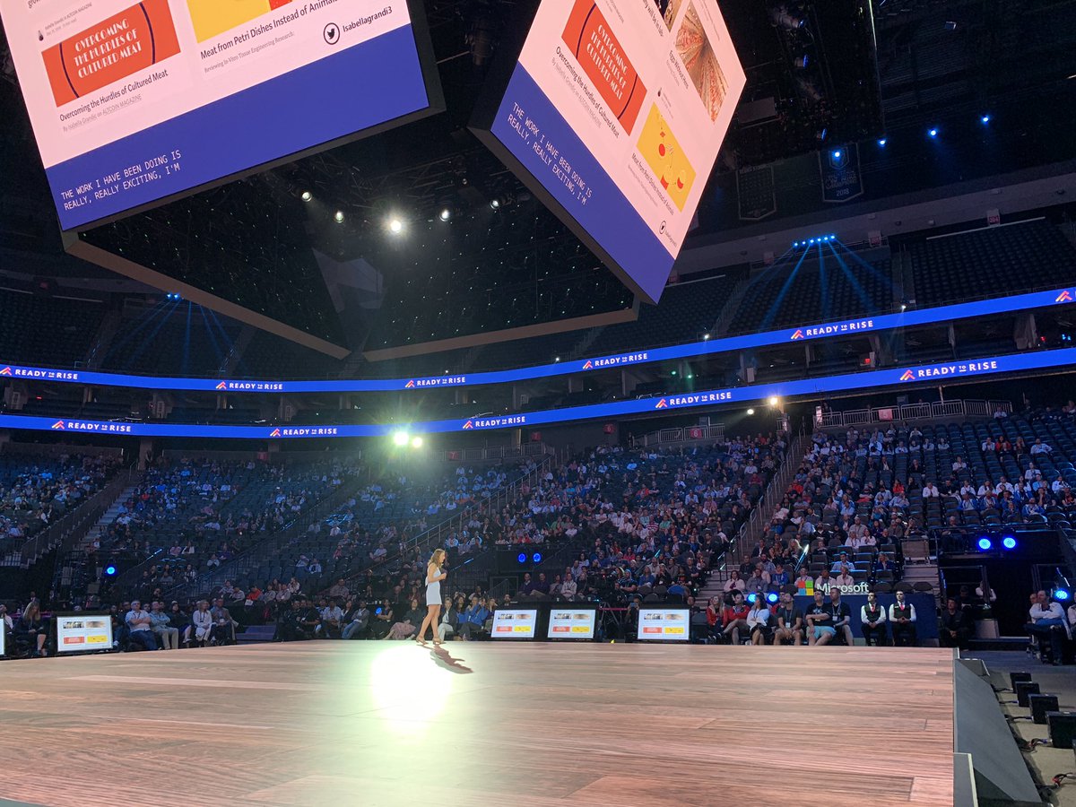 My hero today, 15 year old bad ass, schooling a room full of us Microsoft sellers. Solving world food futures via <a href="/azure/">Microsoft Azure</a> <a href="/github/">GitHub</a> #CNNs #RNNs. “I didn’t know software 10months who” Very well done <a href="/isabellagrandi3/">Isabella grandinetti</a>.