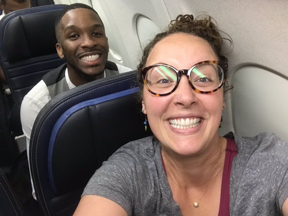 CoderDojoIN's tweet photo. Look who's on their way to see us! Our #CODEallyAwesome @Raspberry_Pi Foundation friends @Foustberrypi &amp; @KJberrypi! ✈️ They're traveling all the way from 🌴 California 🌴 to help out at our 3rd annual #CDIhackathon this Saturday! See you soon! 👋 #ReadySetCode https://t.co/MyGhXYjqlT