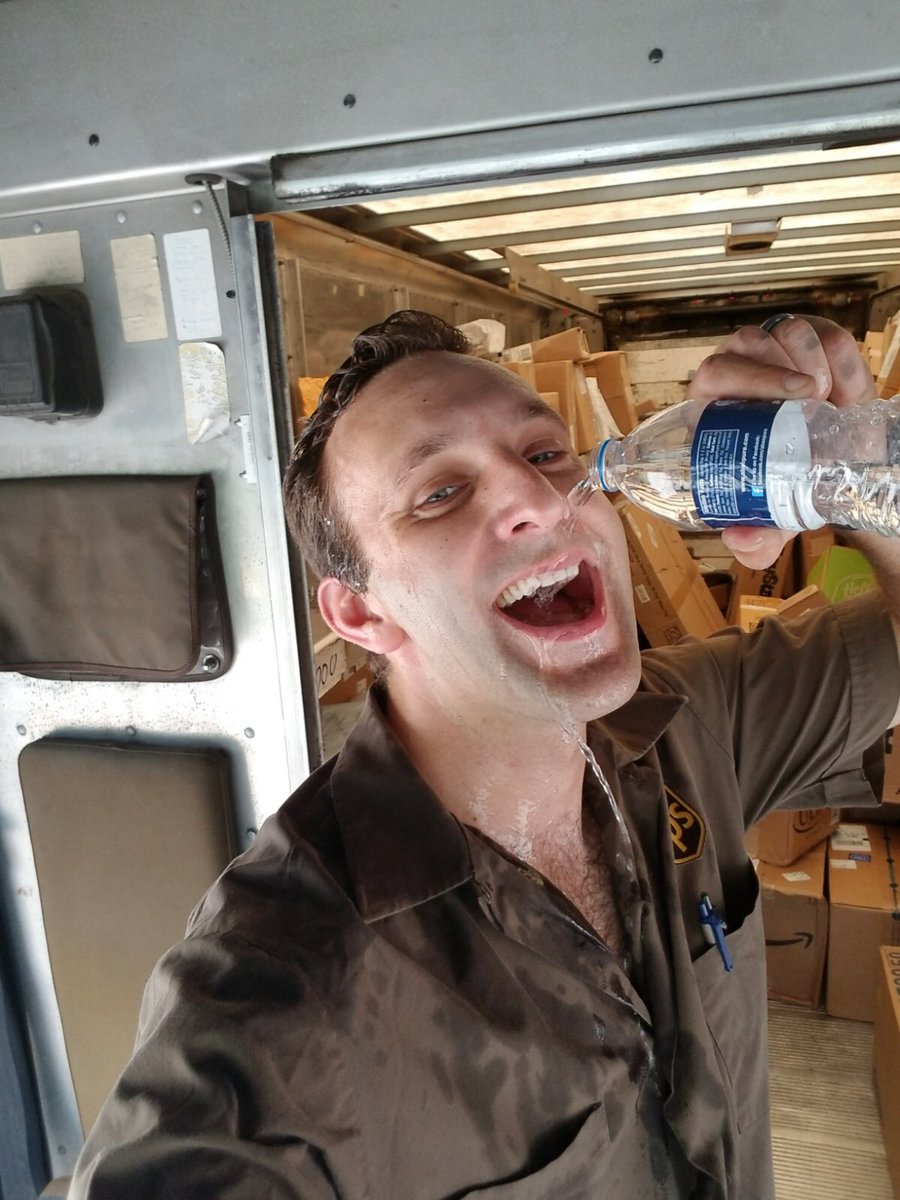 RyanMervyn's tweet photo. How we beat the heat “the D” https://t.co/rw9BfryeoE