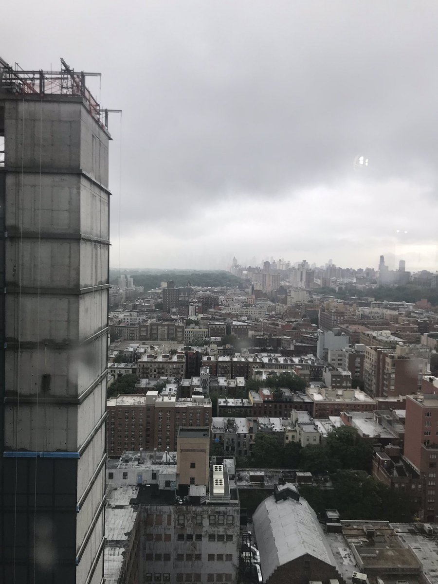 _SWinter's tweet image. Some ominous looking clouds from today’s #accessibility inspection in Harlem! #SWARooftops #SWAProject #onsite #rainyday