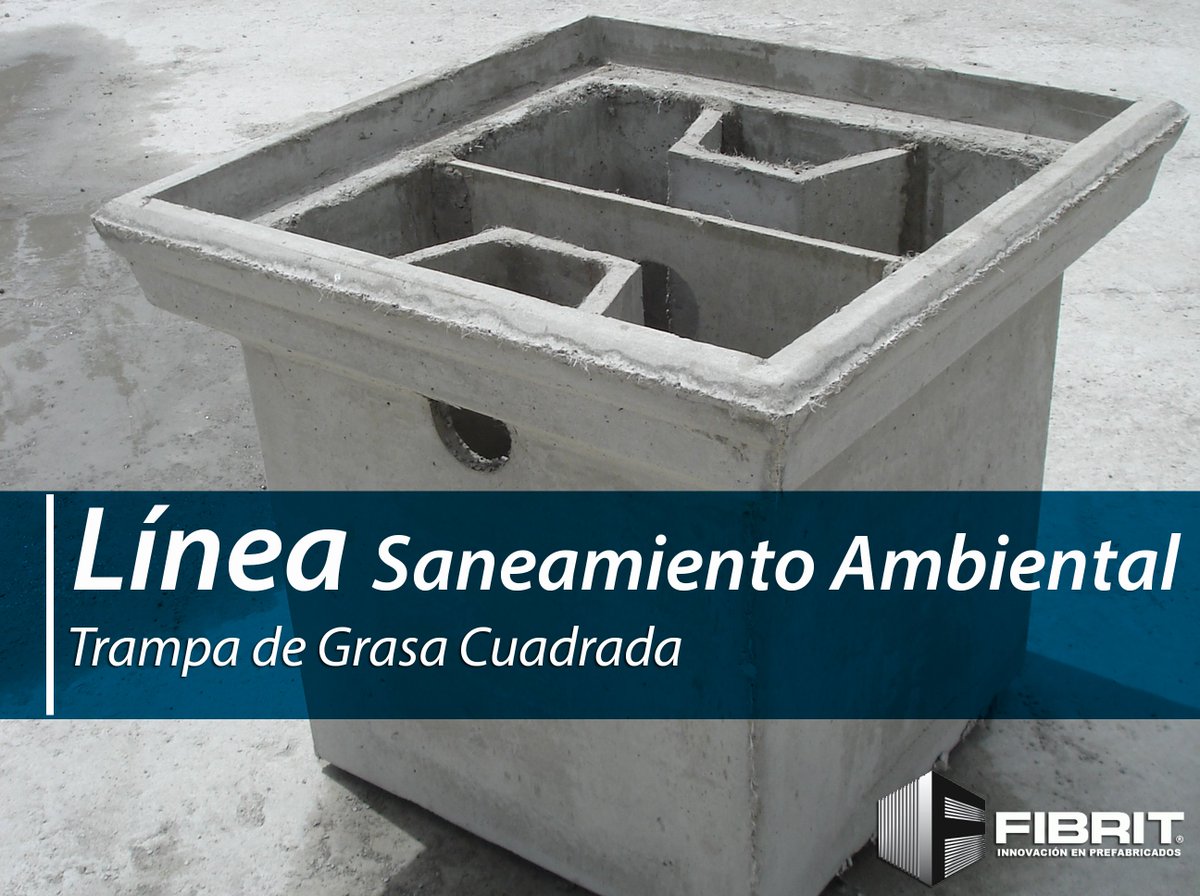 Trampa de grasas fabricadas en fibrocemento para colocación externa para restaurantes y viviendas.

#TrampaGrasas
#Fibrocemento
#Restaurantes
#Viviendas

Más información Tel: 7457443