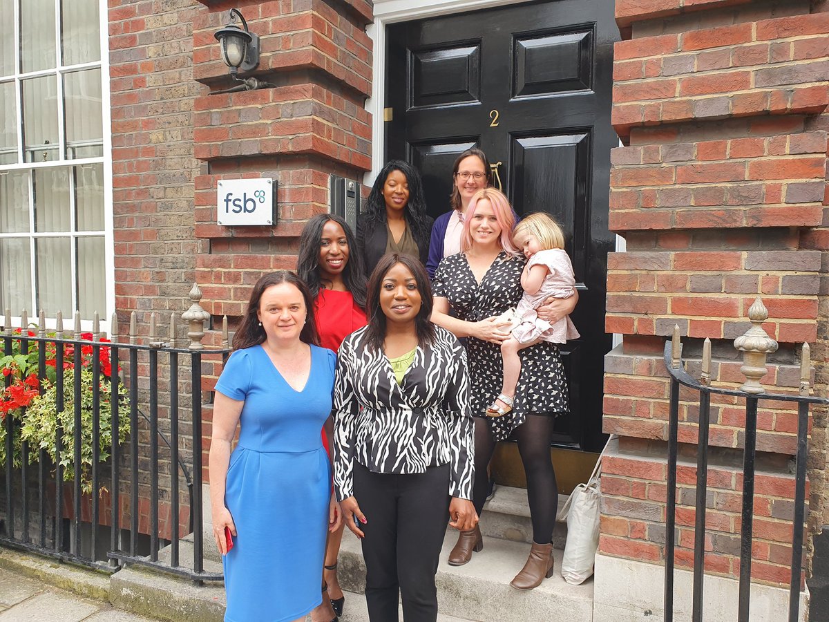 SavageRoni's tweet photo. Thank you @linabourdon and @fsb_policy for supporting the #fsbbusinesswomeninstem campaign. Lovely to have @lucyhall @FlavillaFongang @miss_char123  @SophieBays @YouImageConsult and little Ellie, join our first roundtable today.
#togetherwewill https://t.co/8mNkX2iLAz