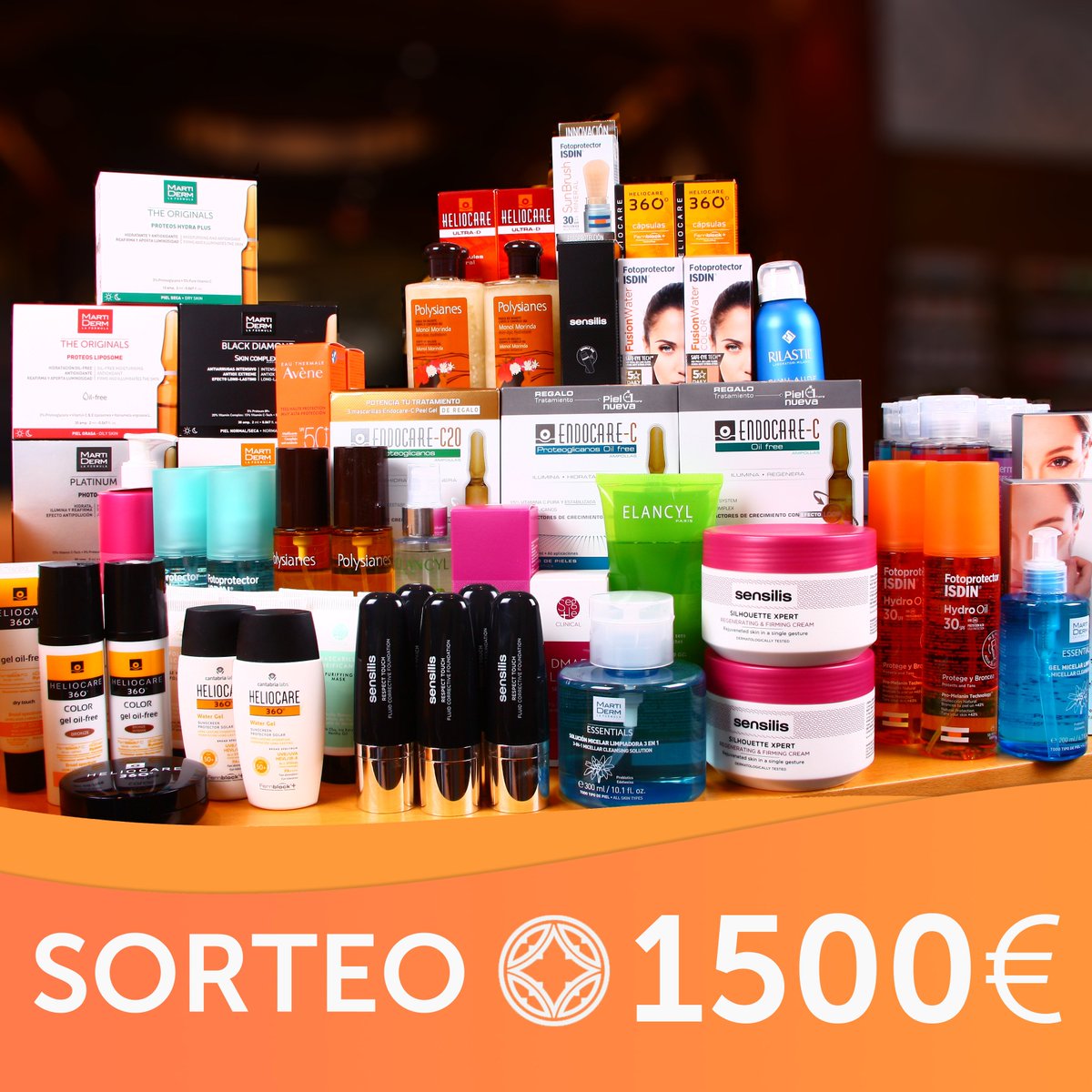 farmaciajim's tweet photo. 🎁💄¡SORTEO!💄🎁
¿Quieres 1500€ en productos de dermocosmética para tu #piel?

☝️Sigue a @farmaciajim
✌️Haz 🔃 (Retweet) a este Tweet.
🤟 ¡Comenta con #Sorteo1500farmaciajimenez tantas veces como ganas tengas de llevarte a casa el regalo!

Info aquí 👉https://t.co/4UyUqzRQB1 https://t.co/OwfnuYwweJ
