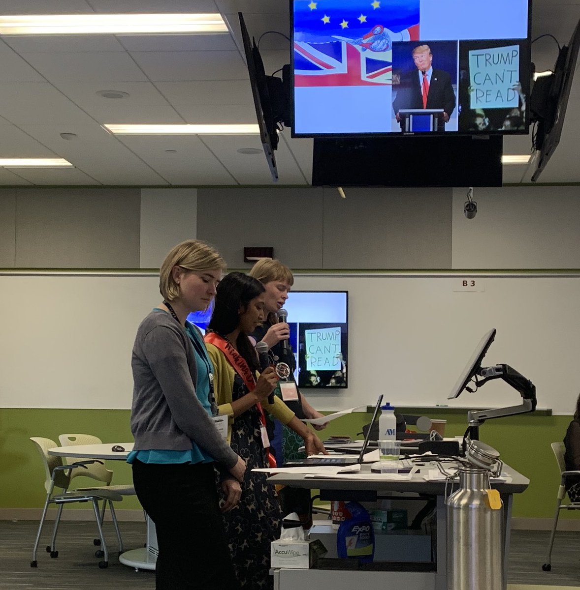 Beth_driscoll's tweet image. I love the collaborative format of this #sharp19 panel - a joint paper by three transnational researchers, @Millicent_Weber @ILoveCopyright and @rachellynchase