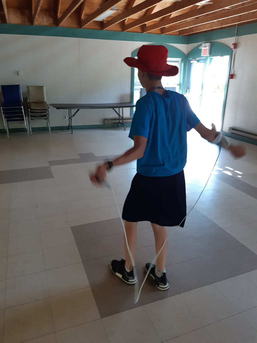 MsHBurgess's tweet photo. Skipping, tie your shoe, throw like Jim Abbott https://t.co/NjjqGNAq4I