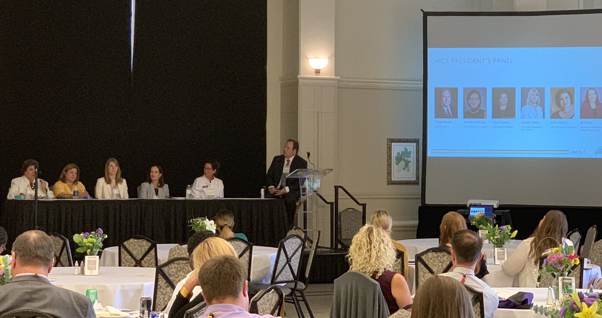 NeNeSue40's tweet photo. LSU Foundation Development Summit #readysetgeaux Vice President’s Panel. Great to see you Jill Roshto! Learning from our LSU passionate leaders in philanthropy! https://t.co/Vr74HWRlle