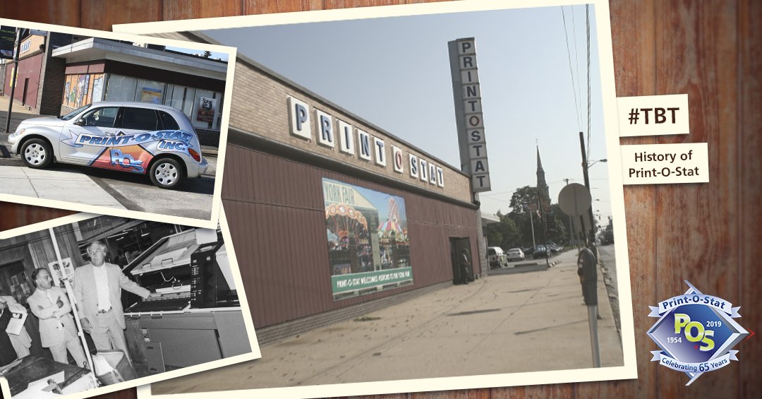 PrintOStatInc's tweet photo. Today's #TBT is bittersweet as we will soon say farewell to the place we called home for the past 40+ years. On July 29th, we will begin a new era as we welcome our customers at our new corporate headquarters on 1128 Roosevelt Ave in #York, PA.
#65YearsOfPrintOStat #YorkCounty https://t.co/VGpYJVbIbW