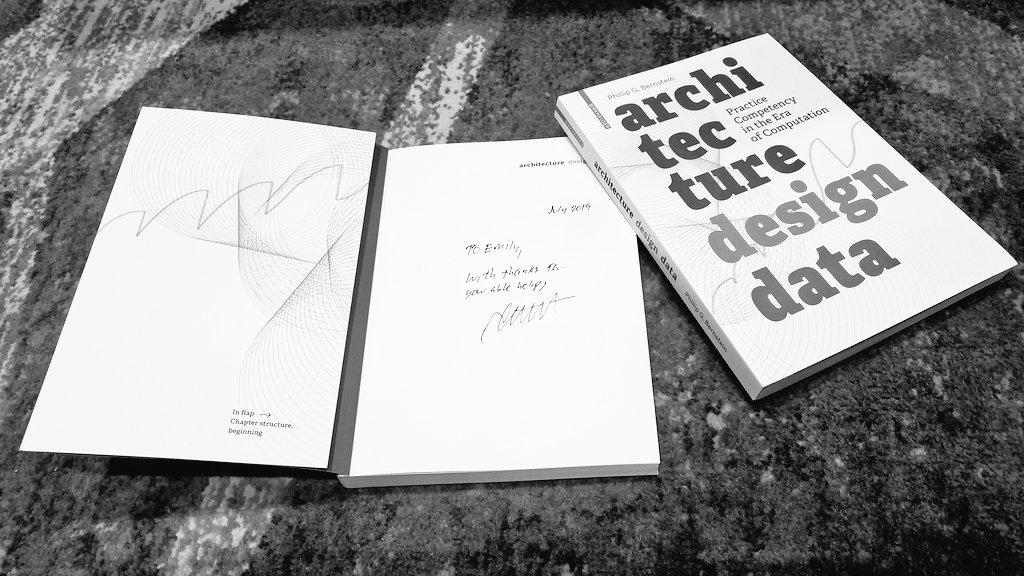 Emily Bisaga Dunne (@dunnedesigntech) on Twitter photo <a href="/AutodeskRevit/">Autodesk Revit</a> @BILTevent Make sure you stop by the Autodesk Booth at #BILTNA for an autographed copy of the <a href="/PBernstein_Arch/">Phil Bernstein</a> book, architecture design data - practice competancy in the era of computation #Autodesk <a href="/AutodeskRevit/">Autodesk Revit</a> @BILTevent Make sure you stop by the Autodesk Booth at #BILTNA for an autographed copy of the <a href="/PBernstein_Arch/">Phil Bernstein</a> book, architecture design data - practice competancy in the era of computation #Autodesk