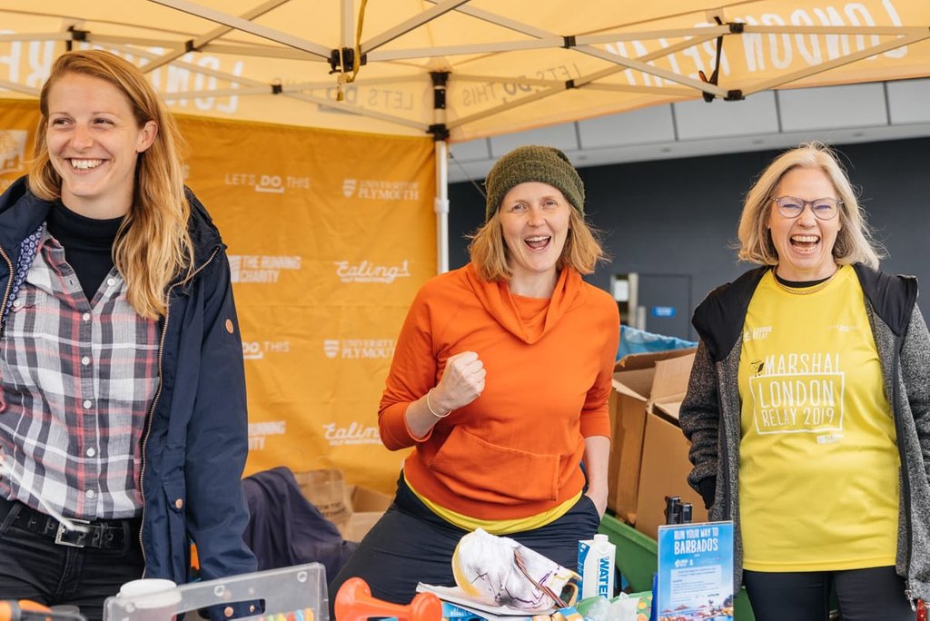We've had so many shiny happy people hang out at Relay HQ; none more so than @iampippaevans.⁠
⁠
Pippa is a world class comedian &amp; improvisor who has been giving her time for free to entertain our Marshals and Runners as a Marshal herself. What a star ⭐️⁠#relayhappiness
⁠
⁠
