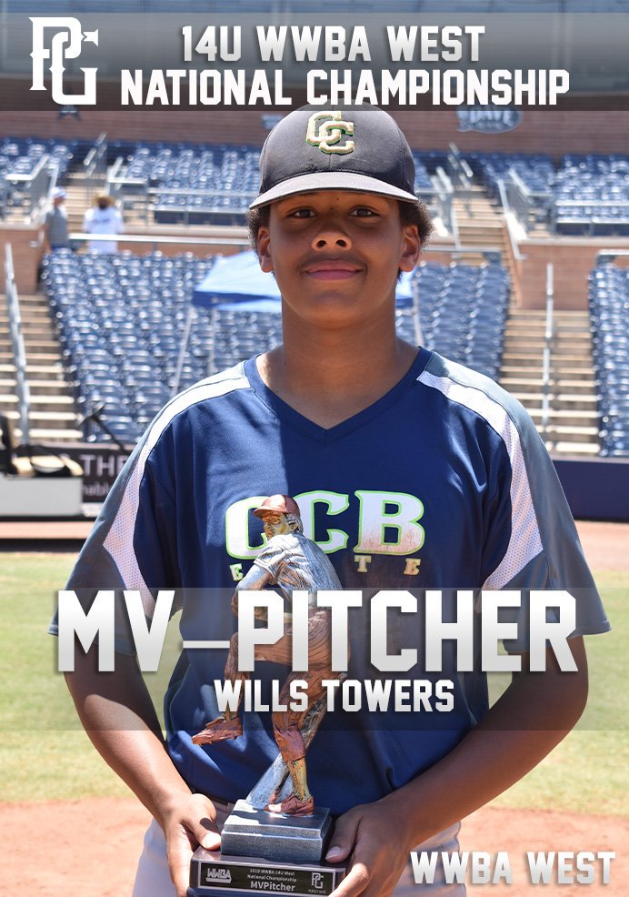 Congratulations to <a href="/3n2Warriors/">3n2 Warriors</a> for winning the 14U 
<a href="/PerfectGameUSA/">Perfect Game USA</a> WWBA West National Championship!🏆

Runner-Up🥈: 
<a href="/CalClubBaseball/">Calif. Club Baseball</a>
 
MVP🏅: Duce Robinson
MV-Pitcher🏅: Wills Towers

#PGTourney #WWBAWest #ChampionshipThursday