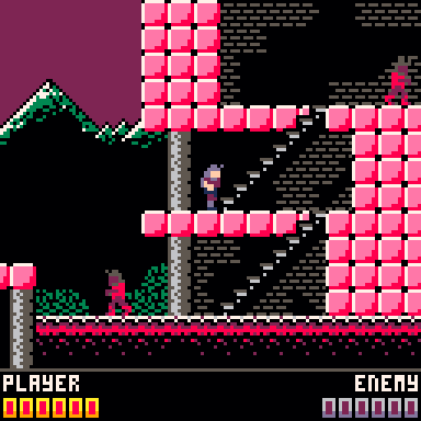 HelpIAmMatthew's tweet photo. Over the last couple of months, I've been working on a Castlevania-style game for #pico8. It's been pretty hard to get it under the size limits, but I'll probably be ready to release it sometime in the next week! https://t.co/nh59P1Rnkd