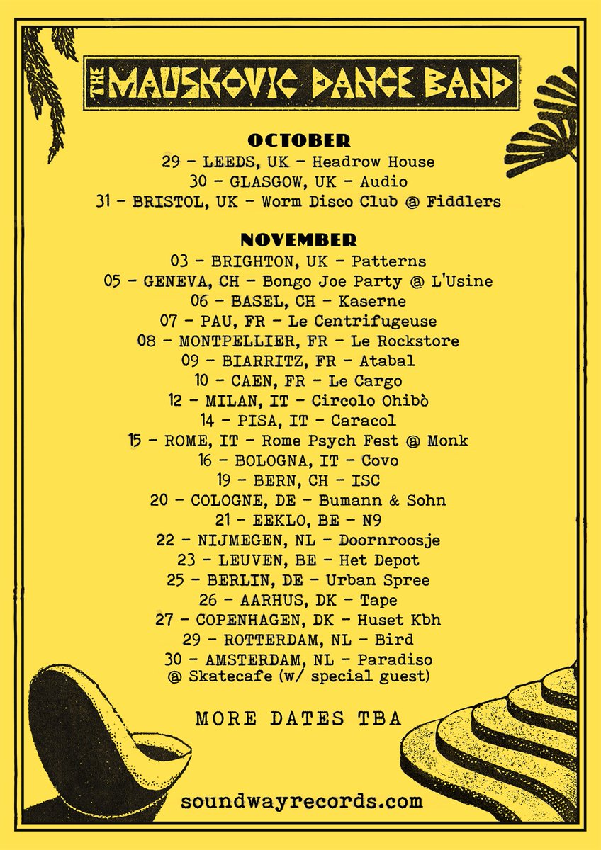 The Mauskovic Dance Band tweet media