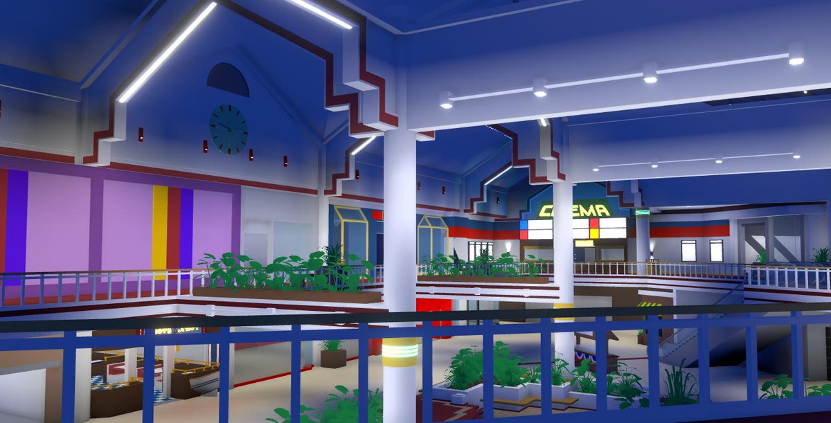 Nariox On Twitter We Recreated The Starcourt Mall From Stranger Things 3 In Roblox Roblox Robloxdev Theglassify - starcourt mall roblox