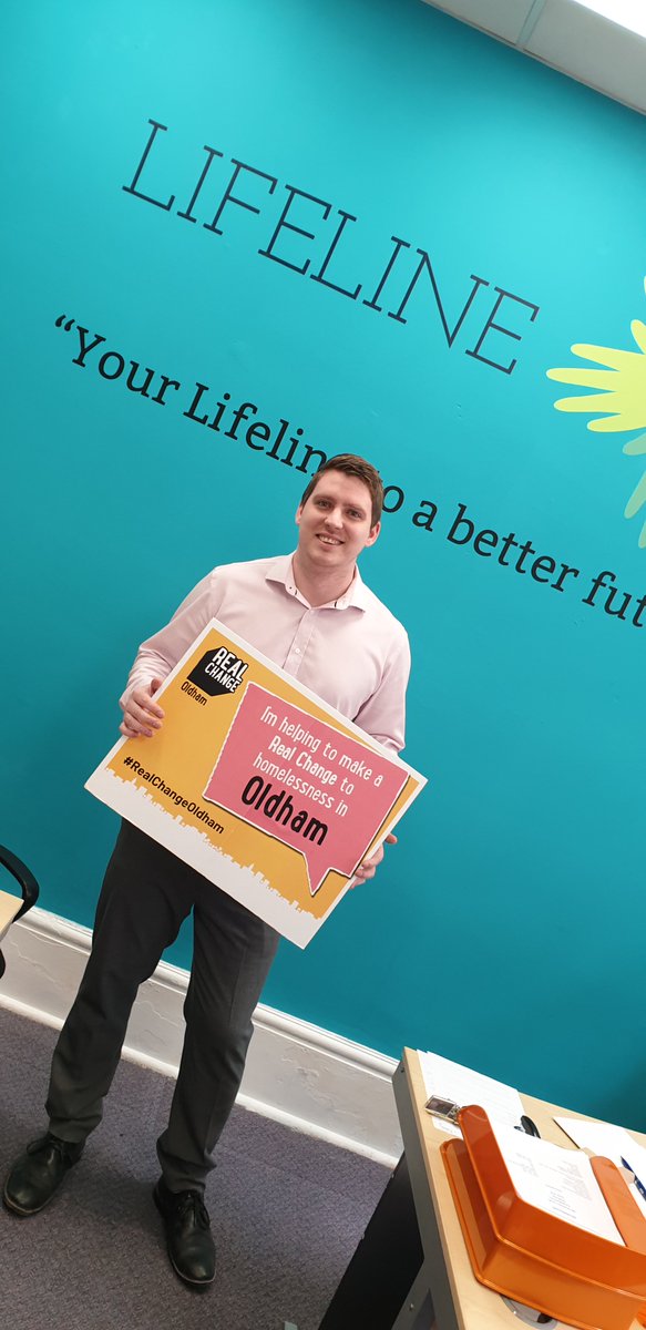 OldhamCouncil's tweet photo. Two local business owners have pledged their support to Real Change Oldham - our campaign to end homelessness in the borough
Why not sign up and do #yourbit? 👉 https://t.co/djtpbBl4Ql
##RealChangeOldham https://t.co/NW6tlRO6ur